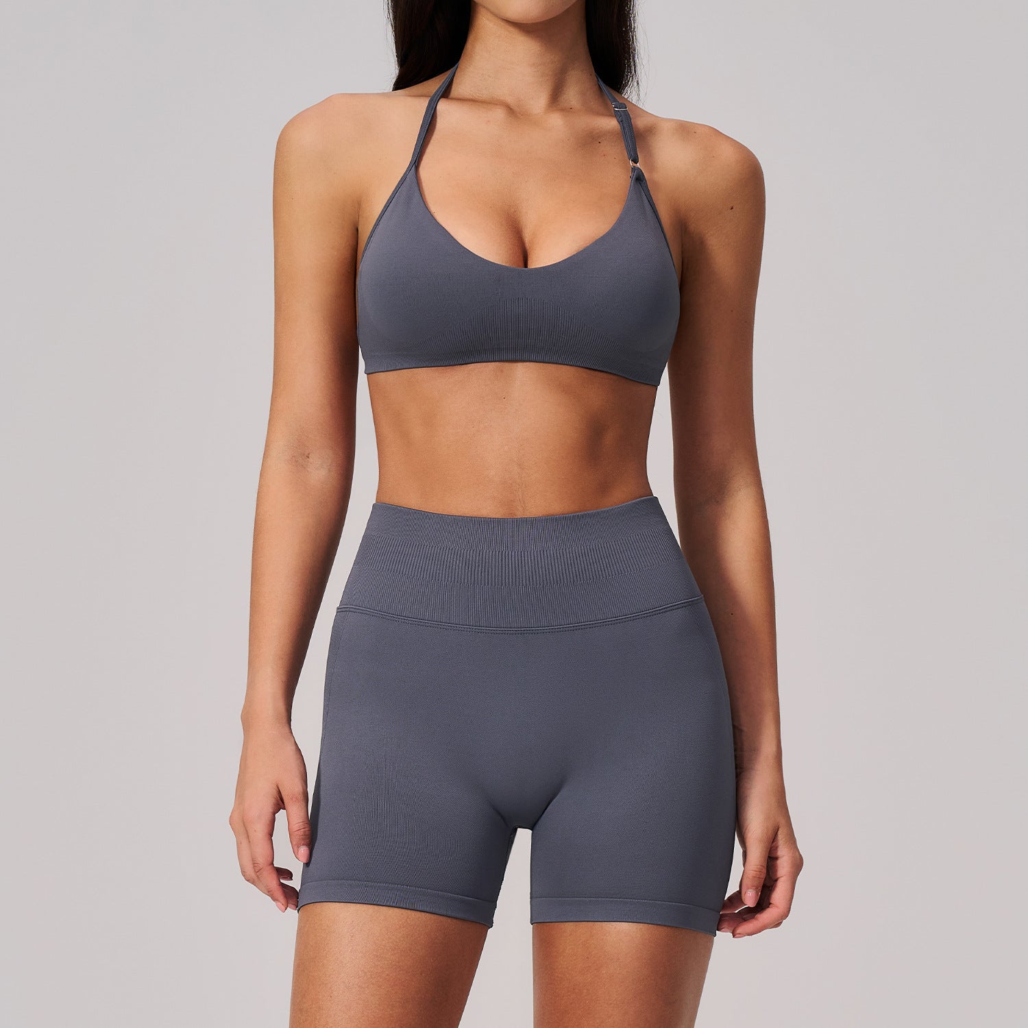 Women's new bras with quick-drying shorts fitness yoga set