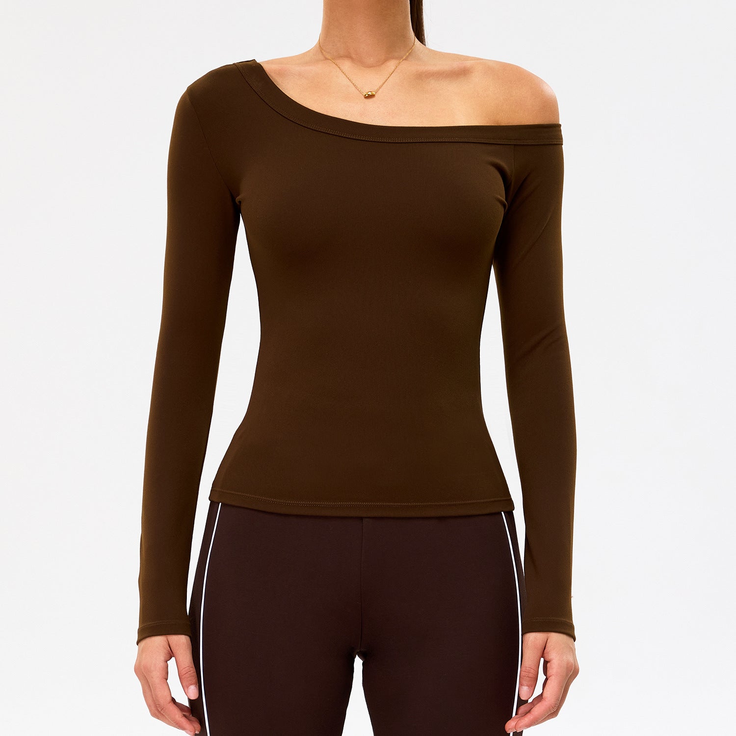 Stylish Off-Shoulder Top Quick-Drying long sleeve tops