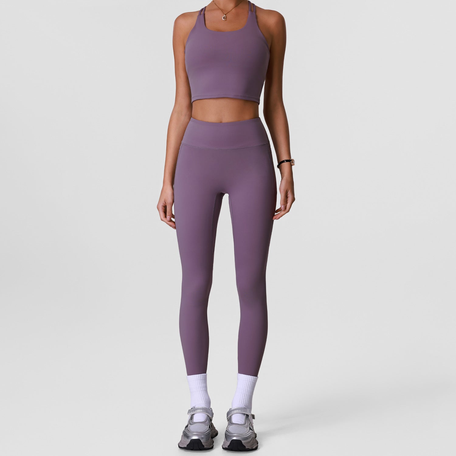 Women's quick-drying bras with High-waisted slim-fit yoga legging