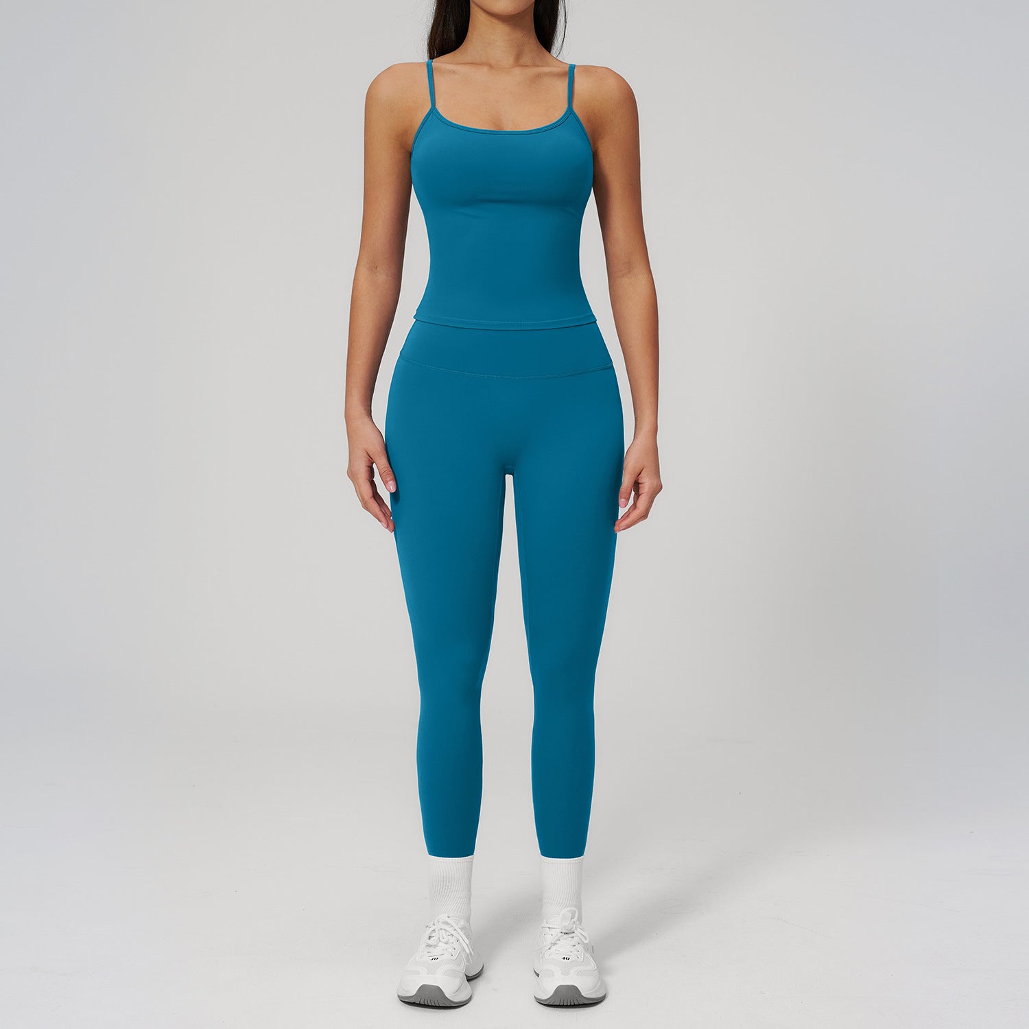 Breathable Quick-Drying Slim-Fit High-Stretch Butt-Lifting Fitness Yoga Set