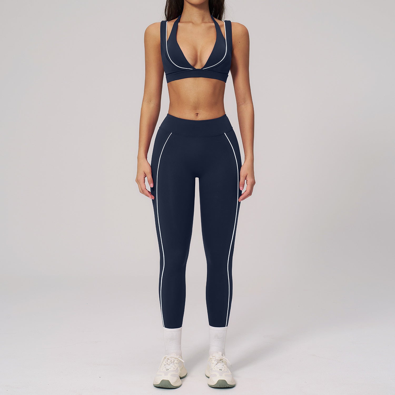 Women's sexy Slim-Fit Running Fitness sports bras set