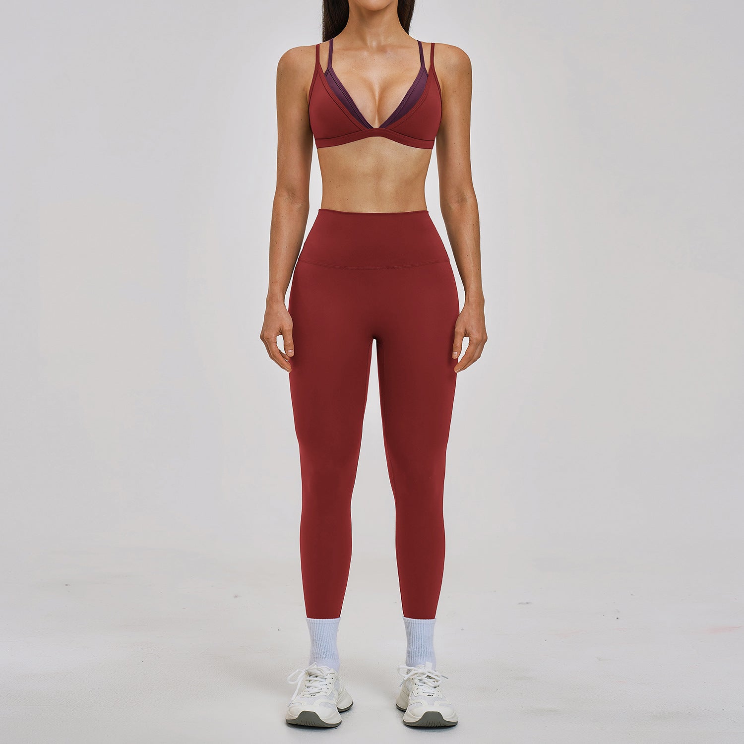 Women's beautiful sports bras fitness yoga set