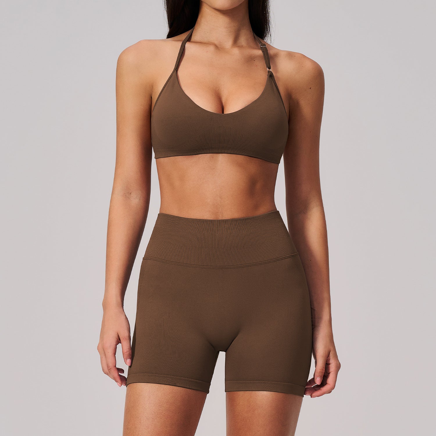 Women's new bras with quick-drying shorts fitness yoga set