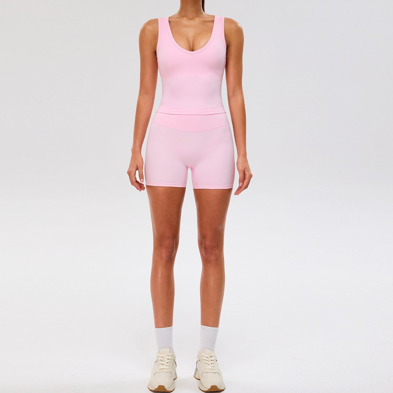 New style quick-drying sports bras with shorts yoga set