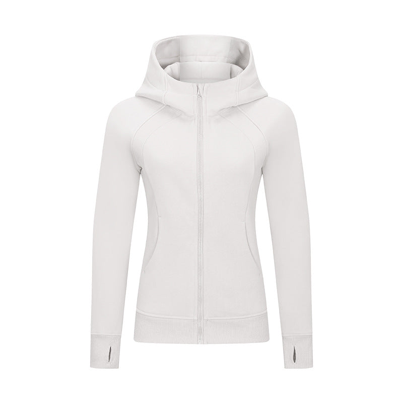 Women's New Thickened Warm Hooded Sports Coat