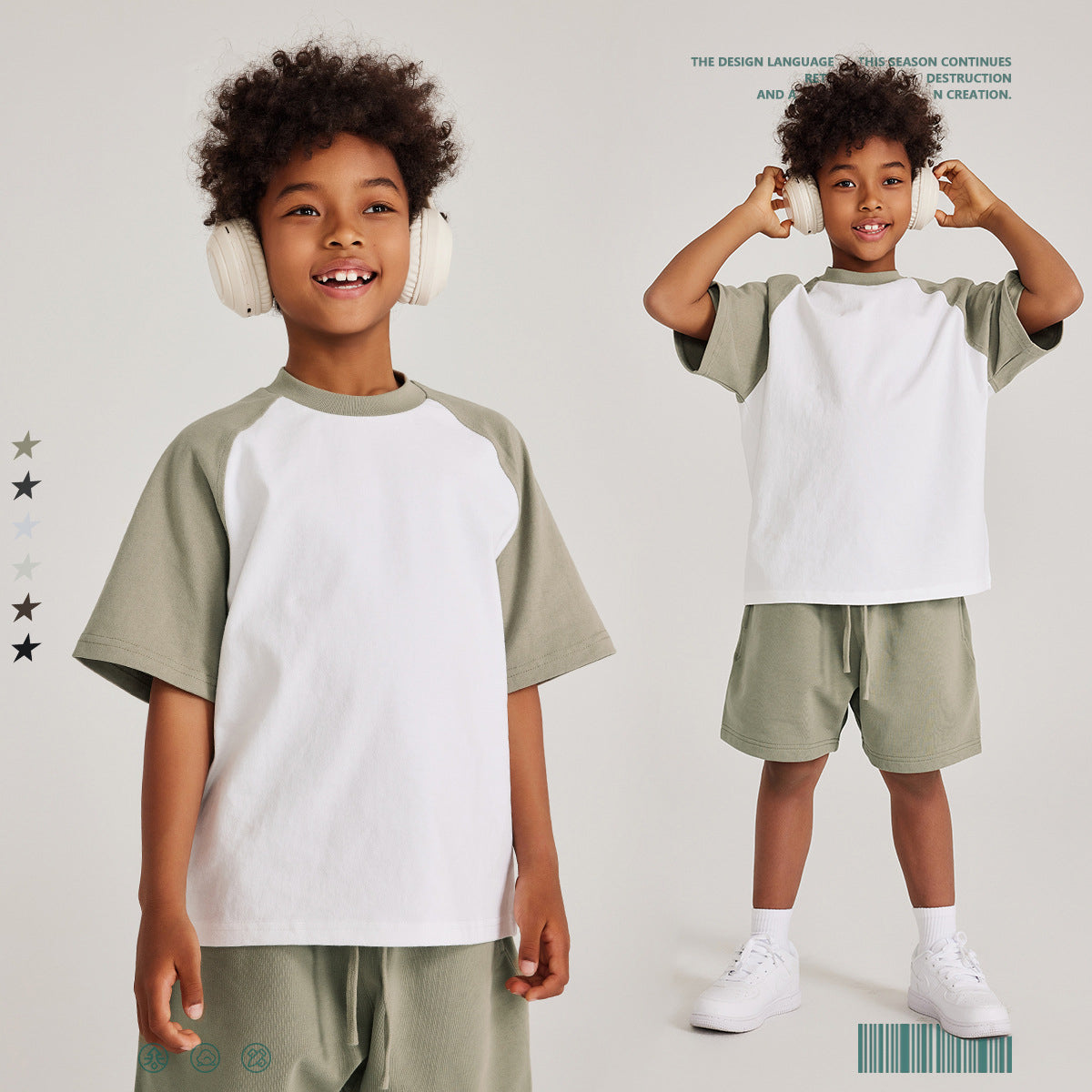 Children's Short-Sleeved Pure Cotton T-Shirt