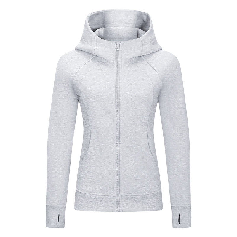 Women's New Thickened Warm Hooded Sports Coat