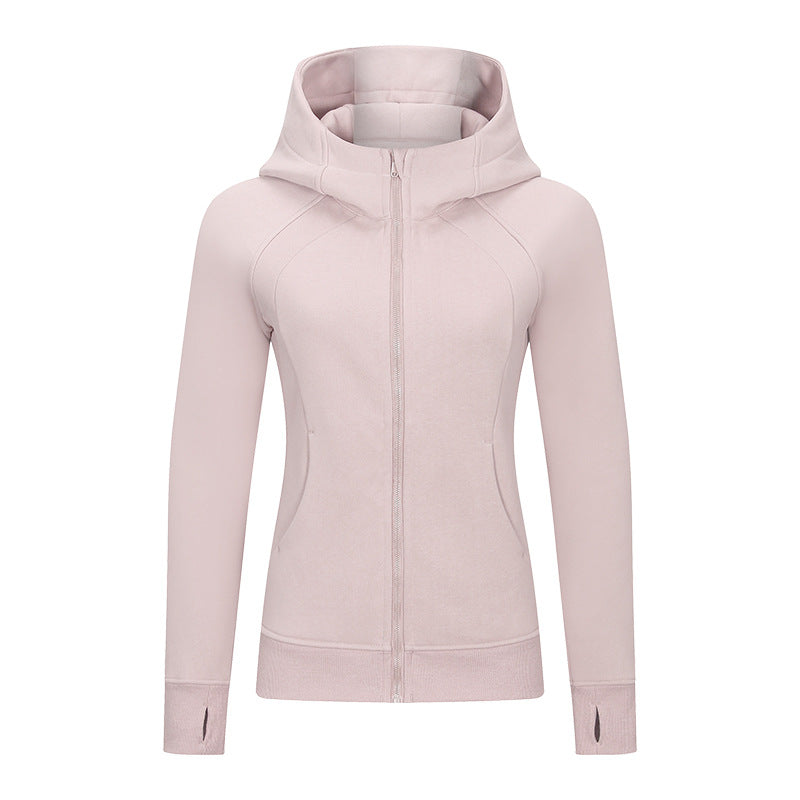 Women's New Thickened Warm Hooded Sports Coat