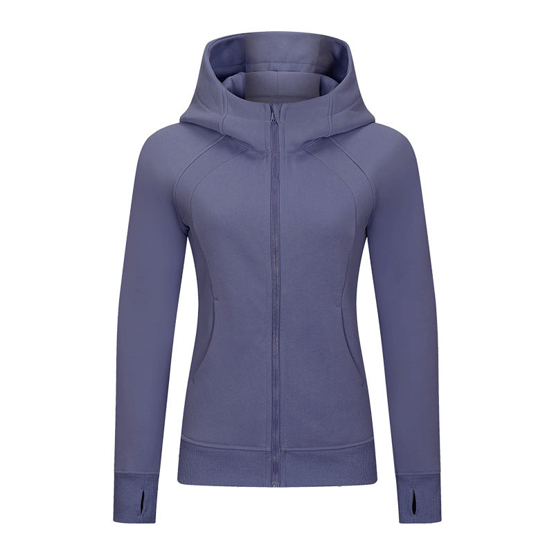 Women's New Thickened Warm Hooded Sports Coat