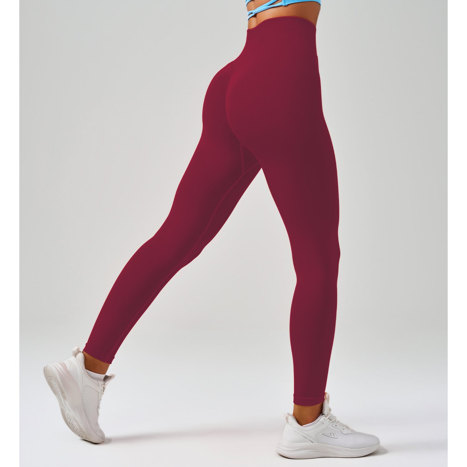 Women's High Abdominal Waist Tight Fitness Pants