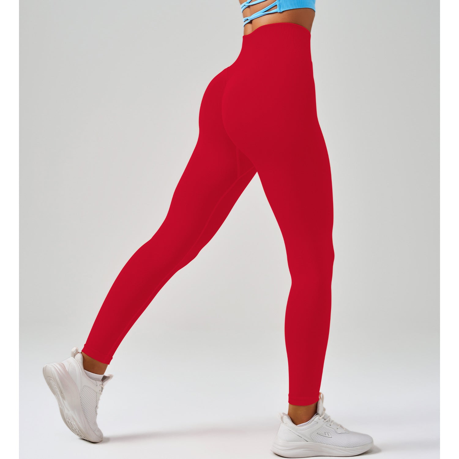 Women's High Abdominal Waist Tight Fitness Pants