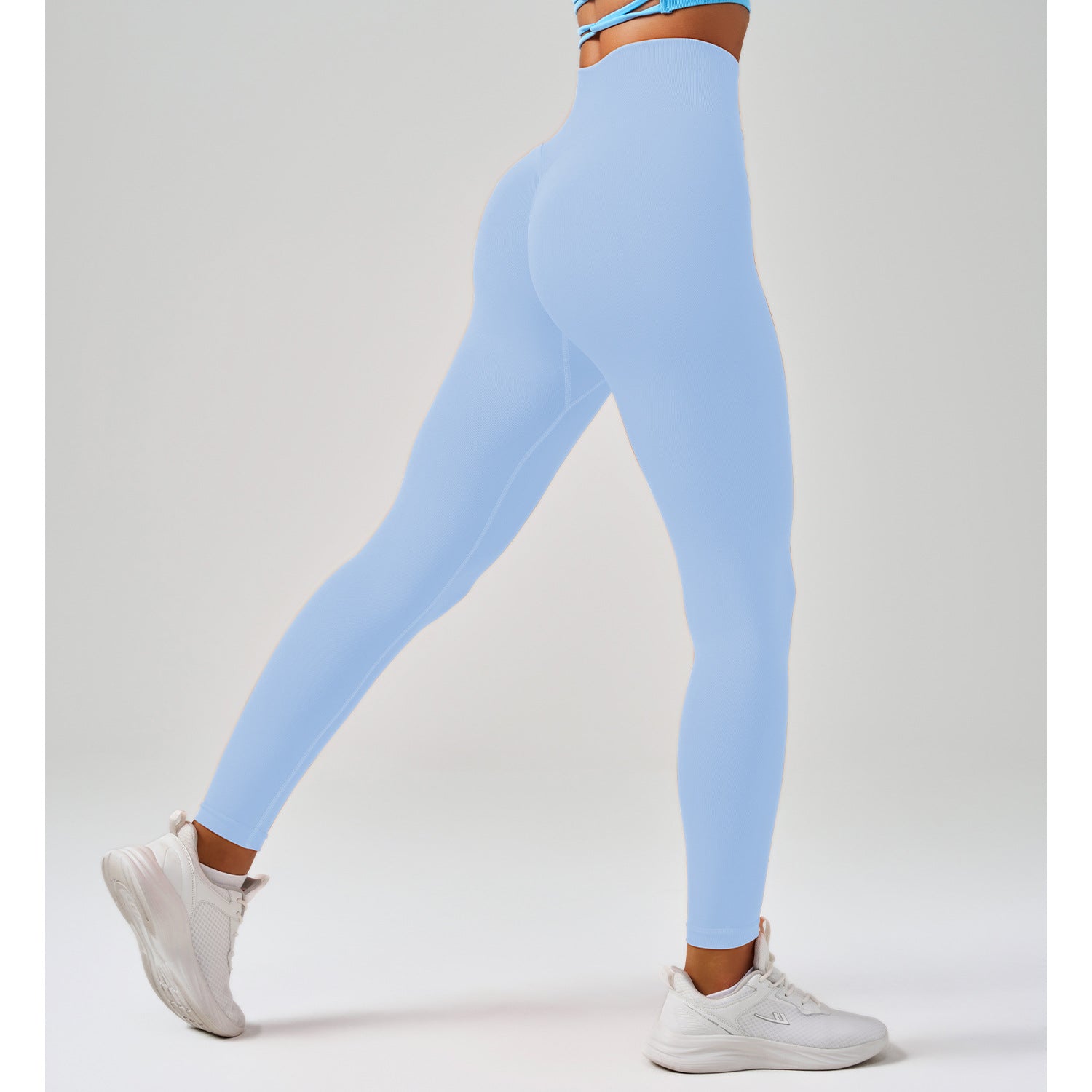 Women's High Abdominal Waist Tight Fitness Pants