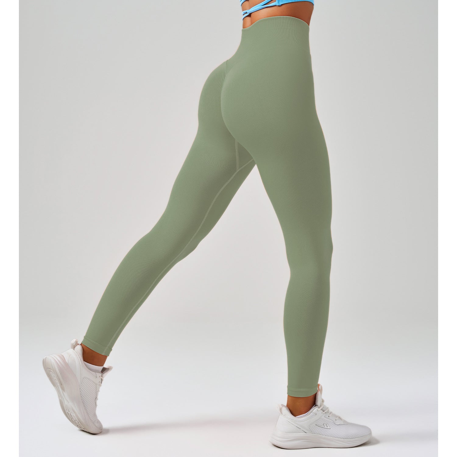 Women's High Abdominal Waist Tight Fitness Pants