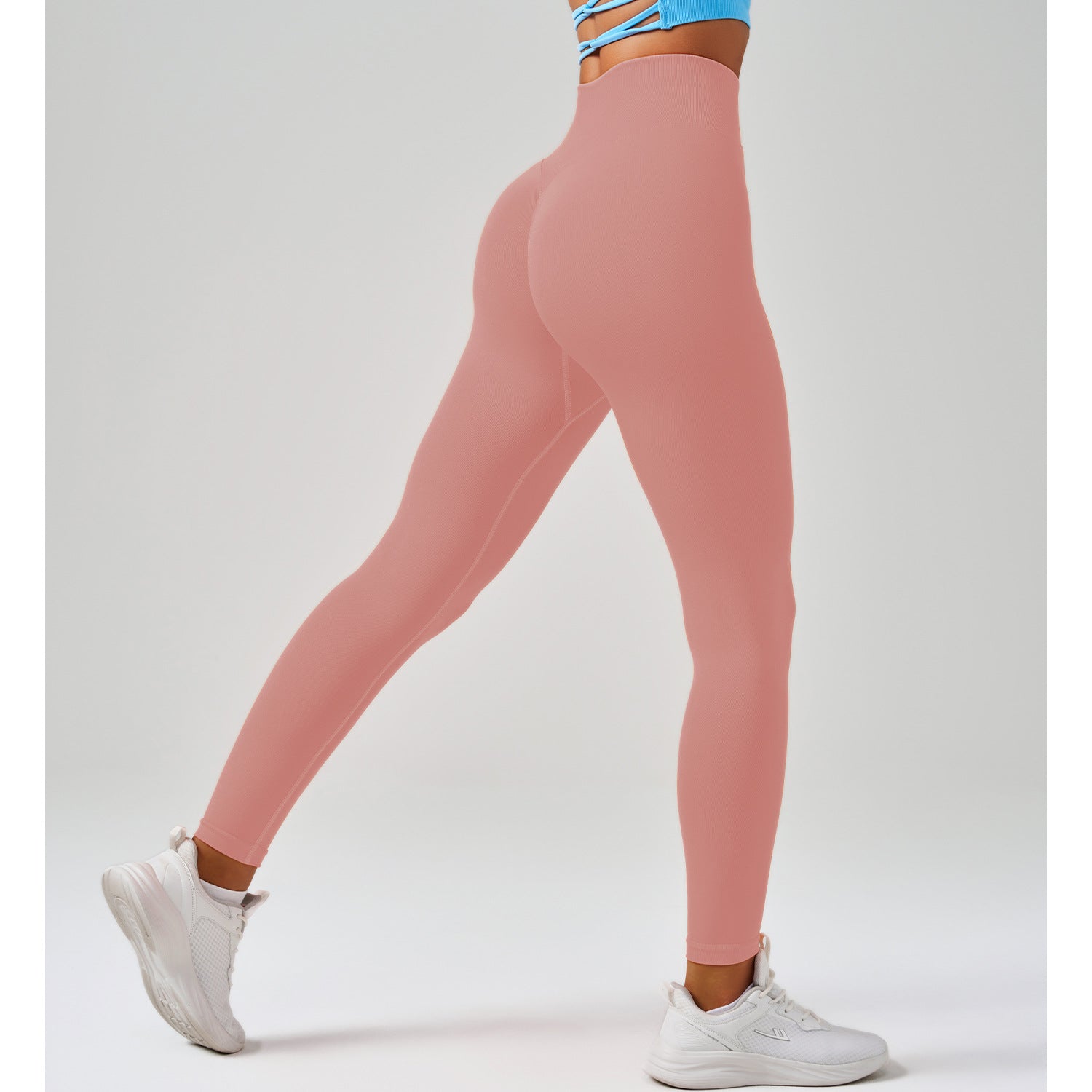 Women's High Abdominal Waist Tight Fitness Pants