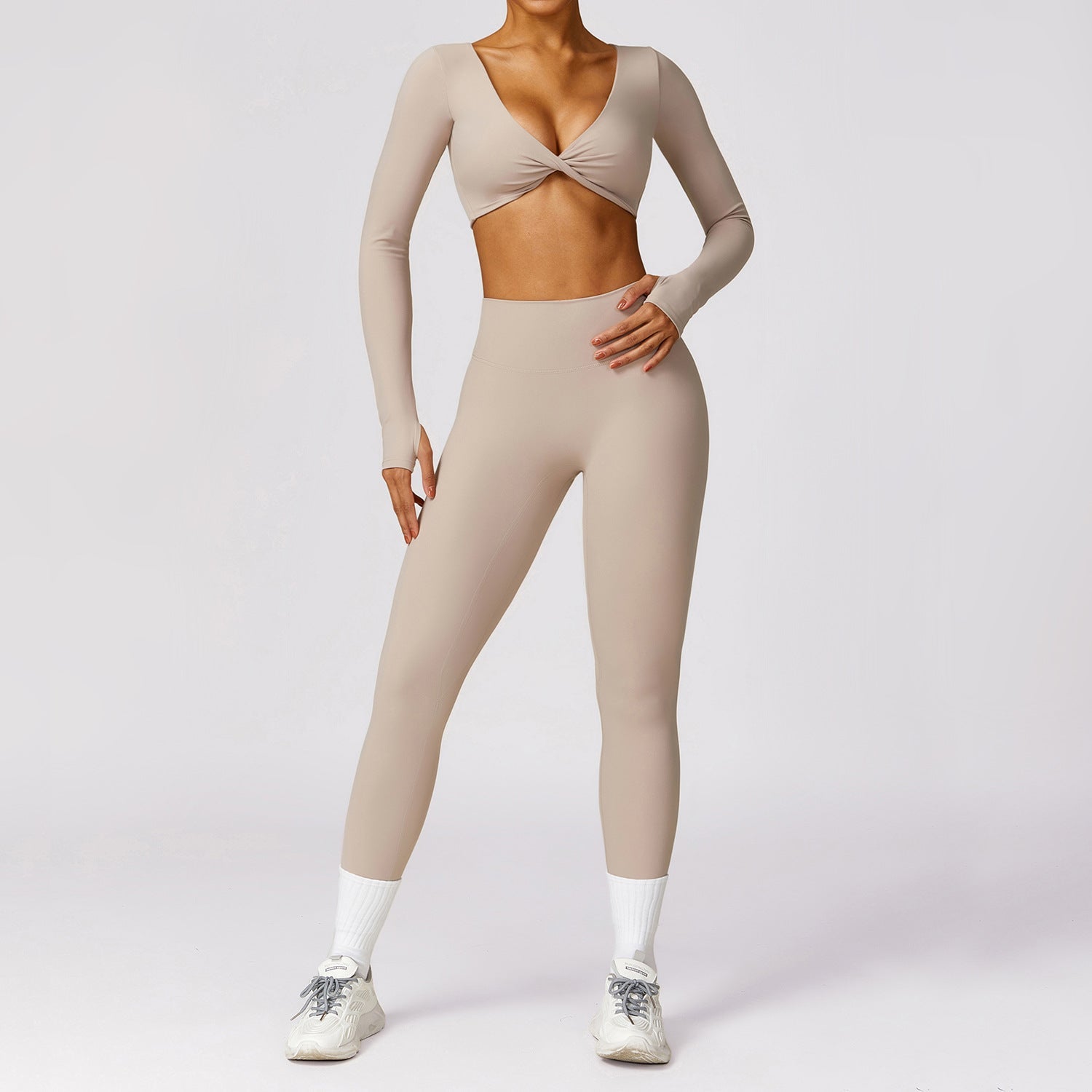 Women's Graceful Motion Long Sleeve Attire Set