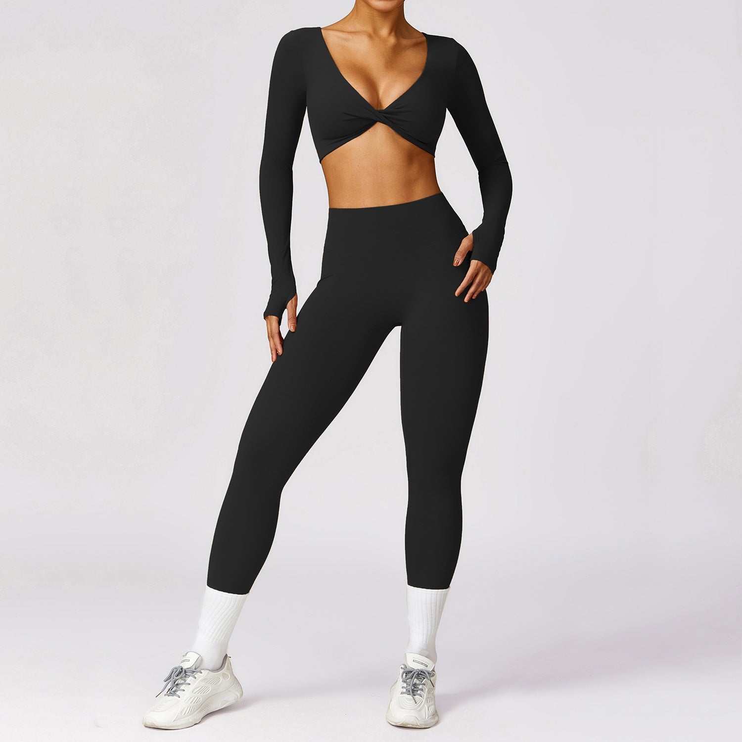 Women's Graceful Motion Long Sleeve Attire Set