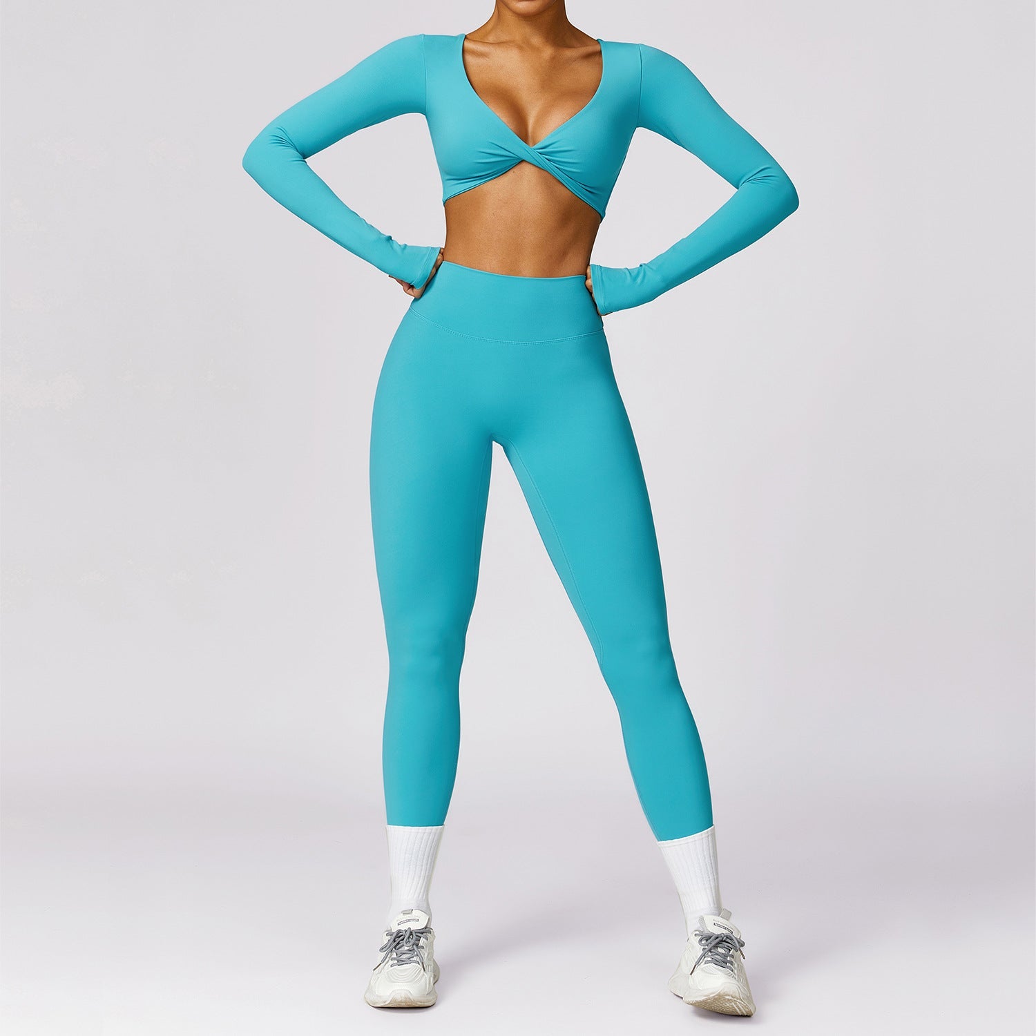 Women's Graceful Motion Long Sleeve Attire Set